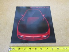 1991 Dodge Stealth sales brochure 12pg introduction folder poster ORIGINAL