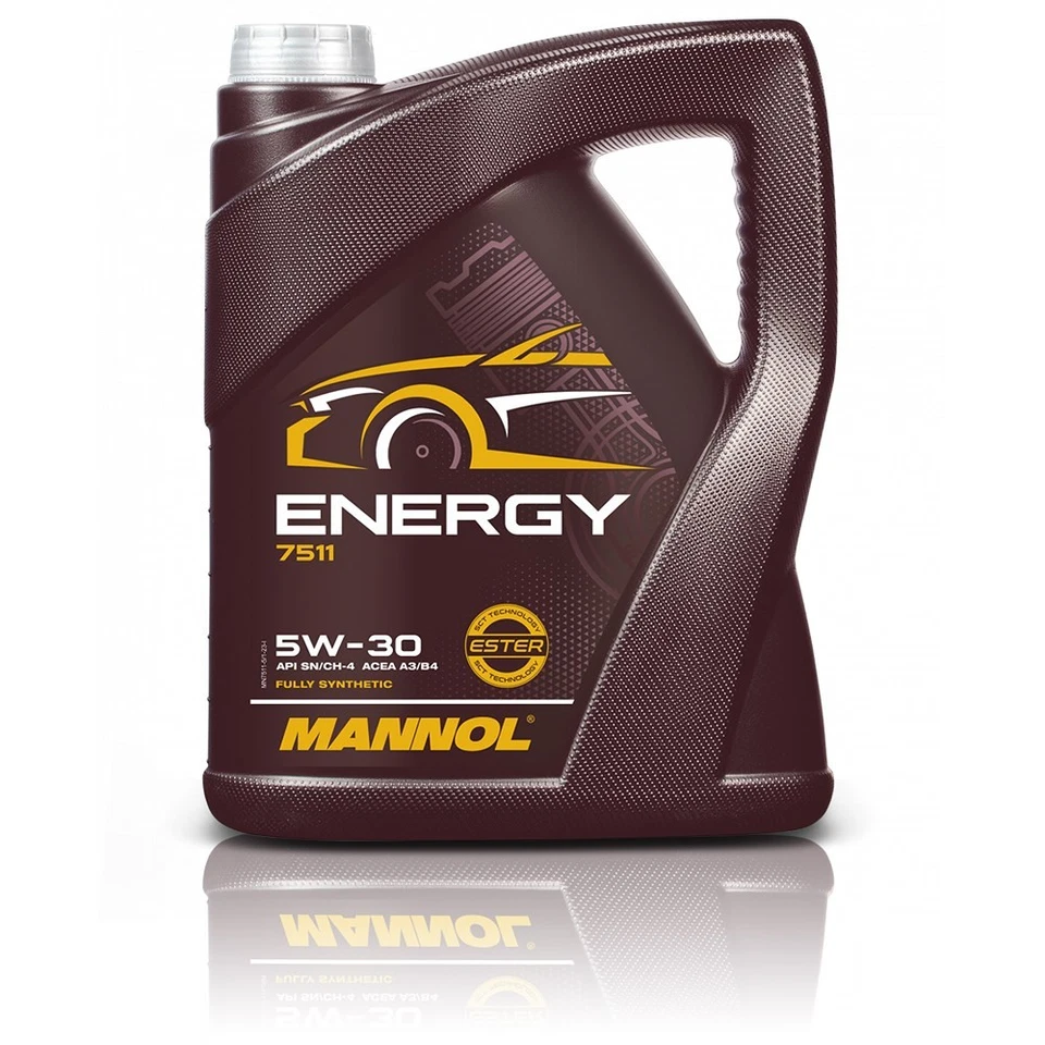 MANNOL 5 L LITER ENERGY 5W-30 MOTOR-ÖL MOTORENÖL VW 502.00 505.00 MB 229.5 LL-98