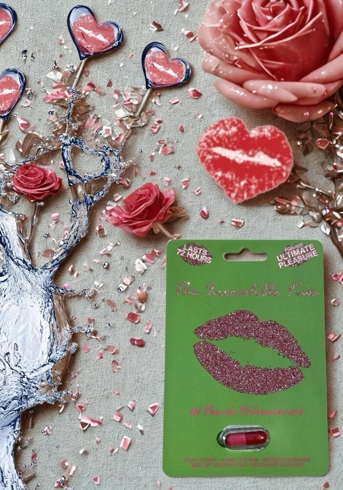 Incredible Kiss Mujer Vitalidad Soporte de Excitación 6 Piezas + Muestras de Miel Gratis Foto 4 de 4