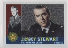 2009 Topps Heritage American Heroes Edition Chrome /1776 James Stewart Jimmy 4z8