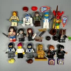 LEGO Minifigures Lot of 15 & Parts Incl. Gold Harry Potter & Star Wars Used