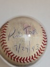 Tim McClelland Ump Auto Ball Inscr "Pine Tar - 7/24/83" w/ George Brett BAS Auth — photo 2