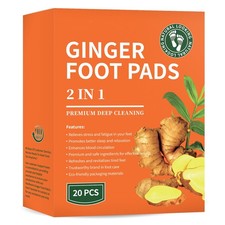 Premium Deep Cleansing Foot Pads Ginger Foot Pads Premium Ginger Powder