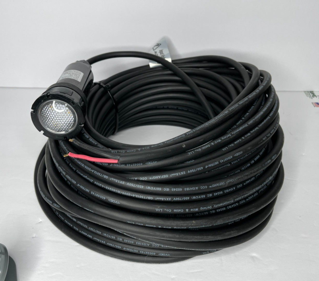 Repuesto para luz LED para piscina Jandy HydroCool RGBW 12W 12VAC 1,5 pulgadas 100 pies
