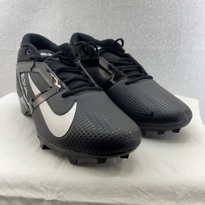 Nike Football Cleats Mens 13 Black Gray Alpha Menace Pro FD7037-002 Shoes NWOB