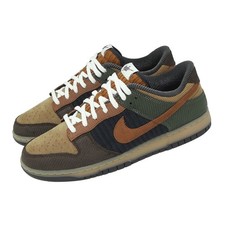 Nike Dunk Low Retro PRM Light British Tan Cinnamon Men Casual Shoes IB7746-201