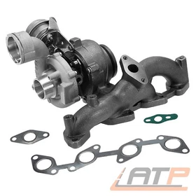 TURBOLADER FÜR AUDI A3 SEAT LEON SKODA OCTAVIA VW GOLF 5 TOURAN 2.0 TDI AZV BKD