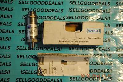 Wika 4392422 C-10 Transmitter 0-150 PSI 4-20mA 10-30VDC New