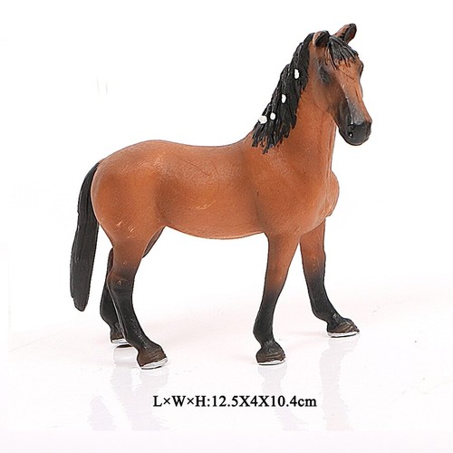 Realistic Animal Horse Models Action & Toy Figures Solid Emulation arabian Horse - Picture 16 of 53