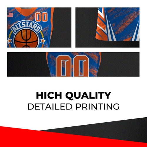 Custom Personalized Sports Uniform Men Women - Allstars - Basketball Uniform - Picture 5 of 7