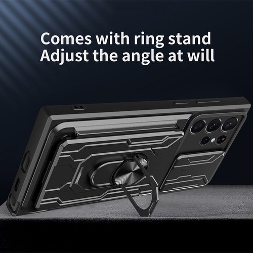 For Samsung S25 S24 S23 S22 S21 Ultra A15 A55 54 Case Heavy Duty Card Slot Cover - Picture 6 of 16
