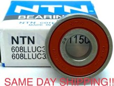 NTN 608 LLU C3/5K BALL BEARING, RUBBER SEALED 608 2RS 8x22x7mm