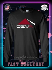 New CEVA Logistics Logo Men's Long Sleeve T-Shirt American issaca T-Shirt