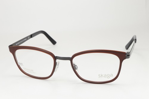 Marco de gafas SKAGA 2540-U DAELVI 201 marrón mate 51-20-140 ITALIA TITANIO S503 - Imagen 2 de 12