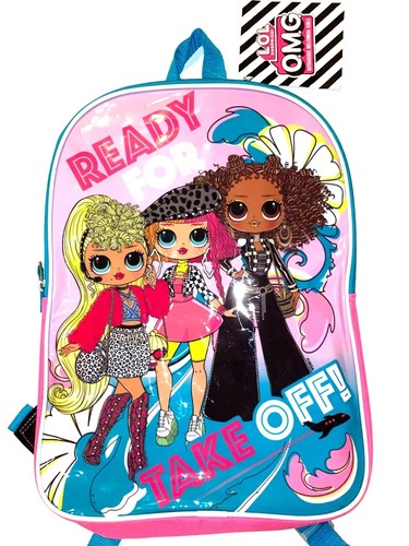 Backpack 15" LOL Surprise Lady Diva Royal Bee OMG Girls / Disney Princess - 第 2/6 張圖片