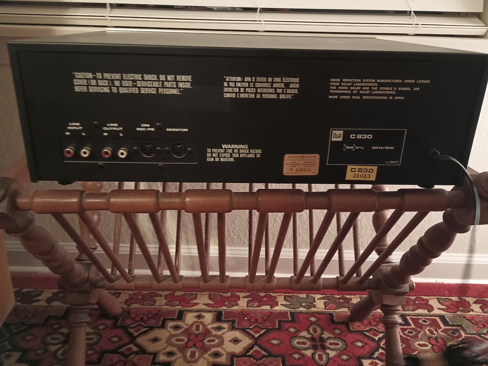 Dual C830 3 head Cassette deck Vintage eBay