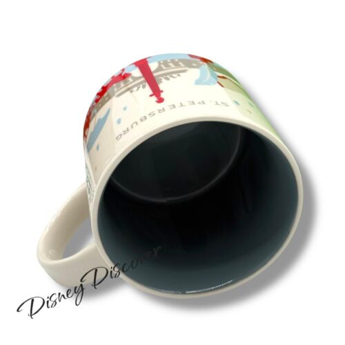NEW Starbucks You Are Here YAH 14 oz Coffee Mug St. Petersburg SPb Spoon Magnet - Picture 5 of 12