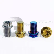GR5 Ti Titanium Torx Head Flange Bolts M8 M10 x 10/15/20/30mm Motorcycle Bolt