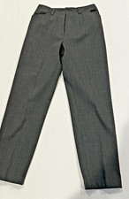 Lauren Ralph Lauren Gray Wool Blend Stretch Trouser Pants Size 4