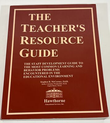 The Teacher's Resource Guide: Staff Development Guide... by Stephen McCarney