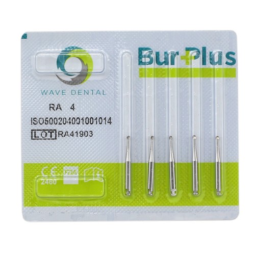 Wave Dental Round Burs Latch Type RA 2 4 6 8 Carbide Low Speed Bur Contra Angle - Picture 45 of 78