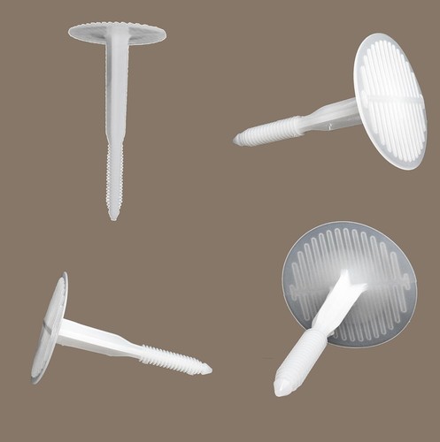 Trufast Heavy-Duty Plastic Insulation Masonry Fasteners - Durable Anchors for Se - Picture 2 of 6