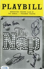"The Nap" AUTOGRAPH Signed Broadway Playbill - Ben Schnetzer +3 ACOA