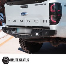 Ford Ranger 2012-2022 Rear Bumper Matt Black T6 T7 T8