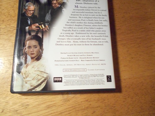 Dombey and Son (DVD, 2006) Charles Dickens BBC Julian Glover Paul Darrow - Picture 7 of 8