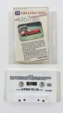 1963. 20 Greatest Hits - Original Artists Cassette 1987 Deluxe Twin Pak