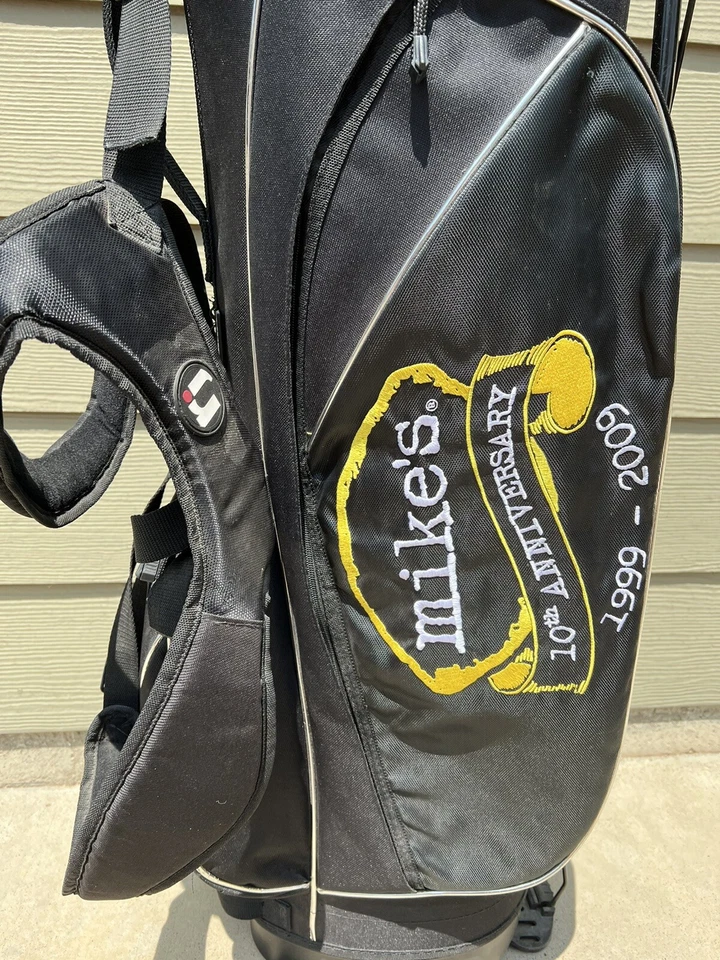 Bolsa de golf Mikes Hard Lemonade 10 aniversario RJ Sports Rambler X 7 autoportante Foto 3 de 4