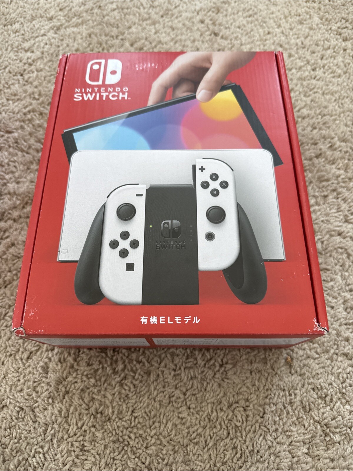 Nintendo Switch OLED Model HEG-001 Console – 64GB – White 