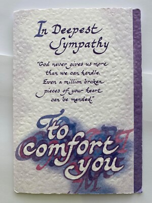 Sympathy & Hard times Blue Mountain Arts greeting cards
