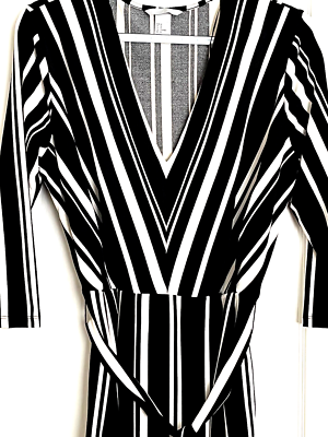 black and white h and m dress Black Textured Chiffon Long Sleeve Mini Dress