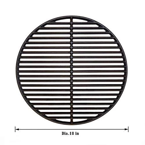 Cast Iron Cooking Grids Grates for Large Big Green Egg Round Grill Grate (18"... - Picture 2 of 6