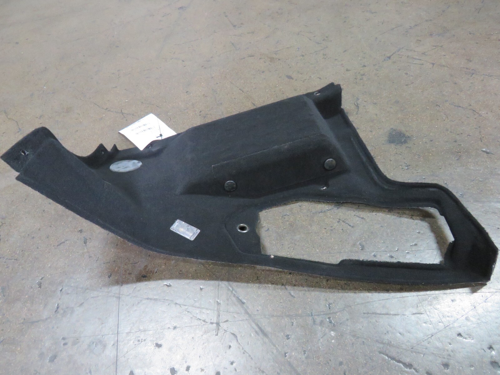 Ferrari F430, LH, Left, Side Wall Carpet, w/ CD Option, Used, P/N 68511400