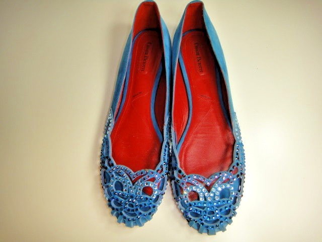 Cesare PACIOTTI plana se adapta a 39 US-9 Gamuza Swarovski Azul Excelente Estado 1200 Cesare PACIOTTI plana se adapta a 39 US-9 Gamuza Swarovski Swarovski Swarovski Azul Excelente Estado 1200 de moda