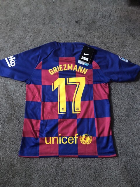 Griezmann Barcelona Nike Jersey 2019 Home Youth Size 22 ...