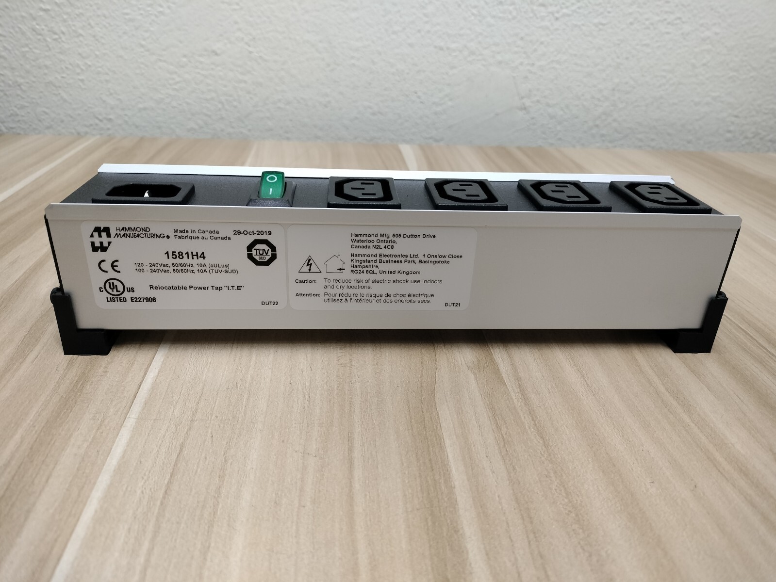 Hammond Manufacturing Power Tap (1581H4)*OPEN BOX*