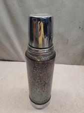 P•Vintage 1980 Green Aladdin Stanley Thermos No B Quart Made In USA