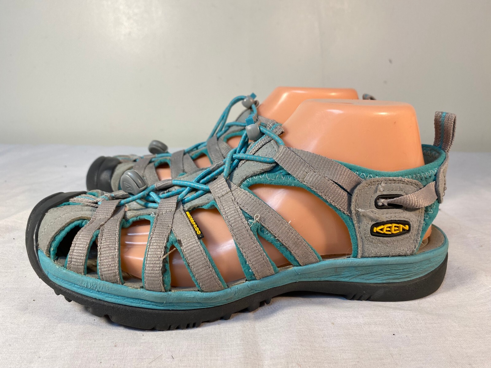 Sandali sportivi Keen Whisper donna acqua nylon punta chiusa US 8 5