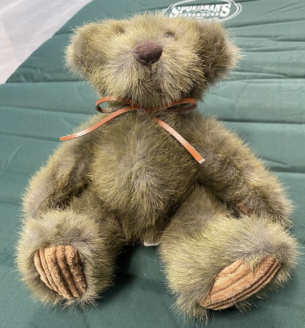 Real Mink Fur Teddy Bear 9” eBay