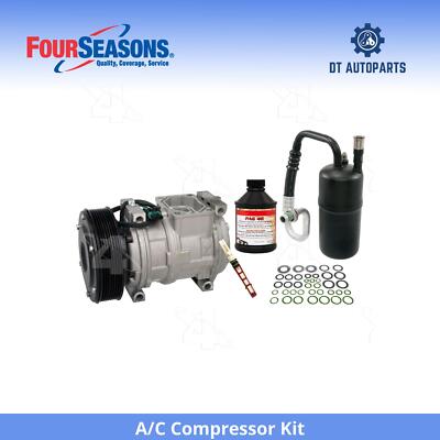 For 2003-2004 Ford F-250 Super Duty 6.0L V8 A/C Compressor Kit 4 Seasons