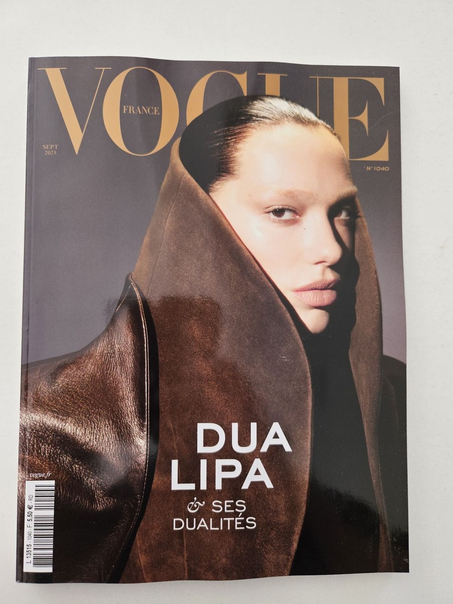 Magazine mode fashion VOGUE PARIS FRANCE #1040 septembre 2023 Dua