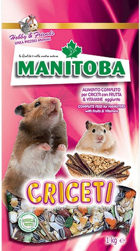 MANITOBA Mangime per criceto criceti kg. 1 - Mangimi roditori