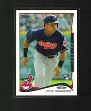 2014 Topps CLEVELAND INDIANS Team Set Series 1 & 2 w/ Update 31 cards