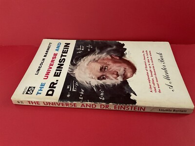 THE UNIVERSE AND DR EINSTEIN - LINCOLN BARNETT - MENTOR BOOKS VINTAGE PAPERBACK 