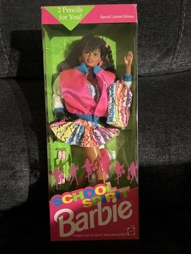 RARE!!! School Spirit Barbie Doll Mattel, Vintage NRFB 1995
