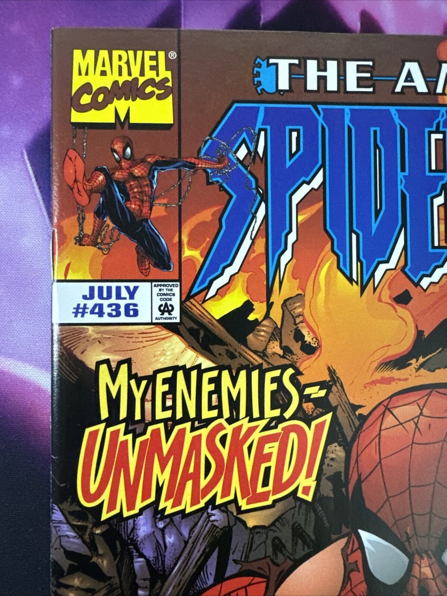 マーベルアメコミ Amazing Spider-Man #436: “Final Battle Black Tarantula!” Marvel
