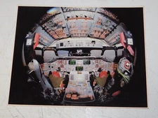 Lot of 25 NASA 8" x 10" -- Space Shuttle Orbiter Cockpit Vintage 1989 Card Stock